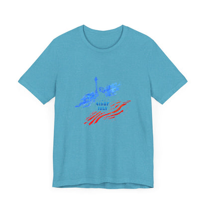 Independence Day 4th of July Unisex Jersey Short Sleeve Tee