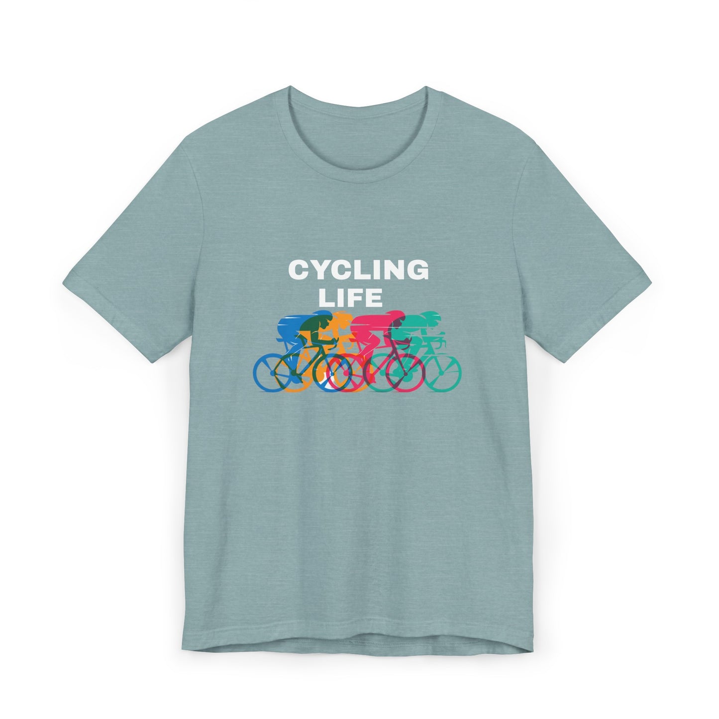 Cycling Life  Unisex Jersey T-Shirt