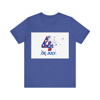 Independence Day 4th of July  Unisex Jersey Short Sleeve Tee