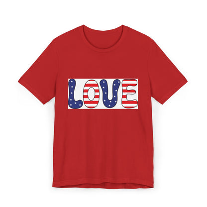 "LOVE" Unisex Jersey T-Shirt