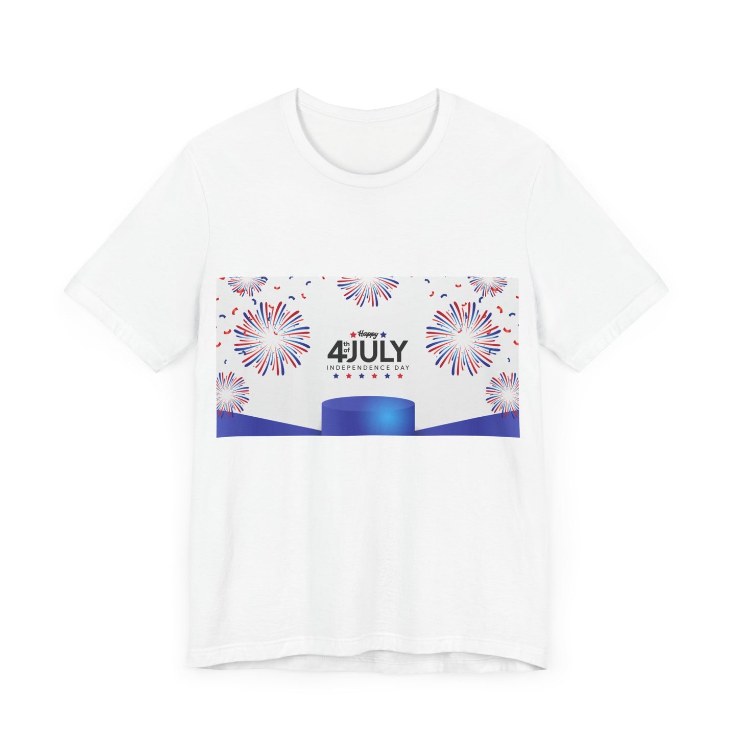 Independence Day 4th of July  Unisex Jersey Short Sleeve Tee