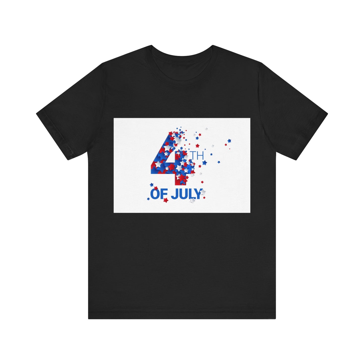 Independence Day 4th of July  Unisex Jersey Short Sleeve Tee