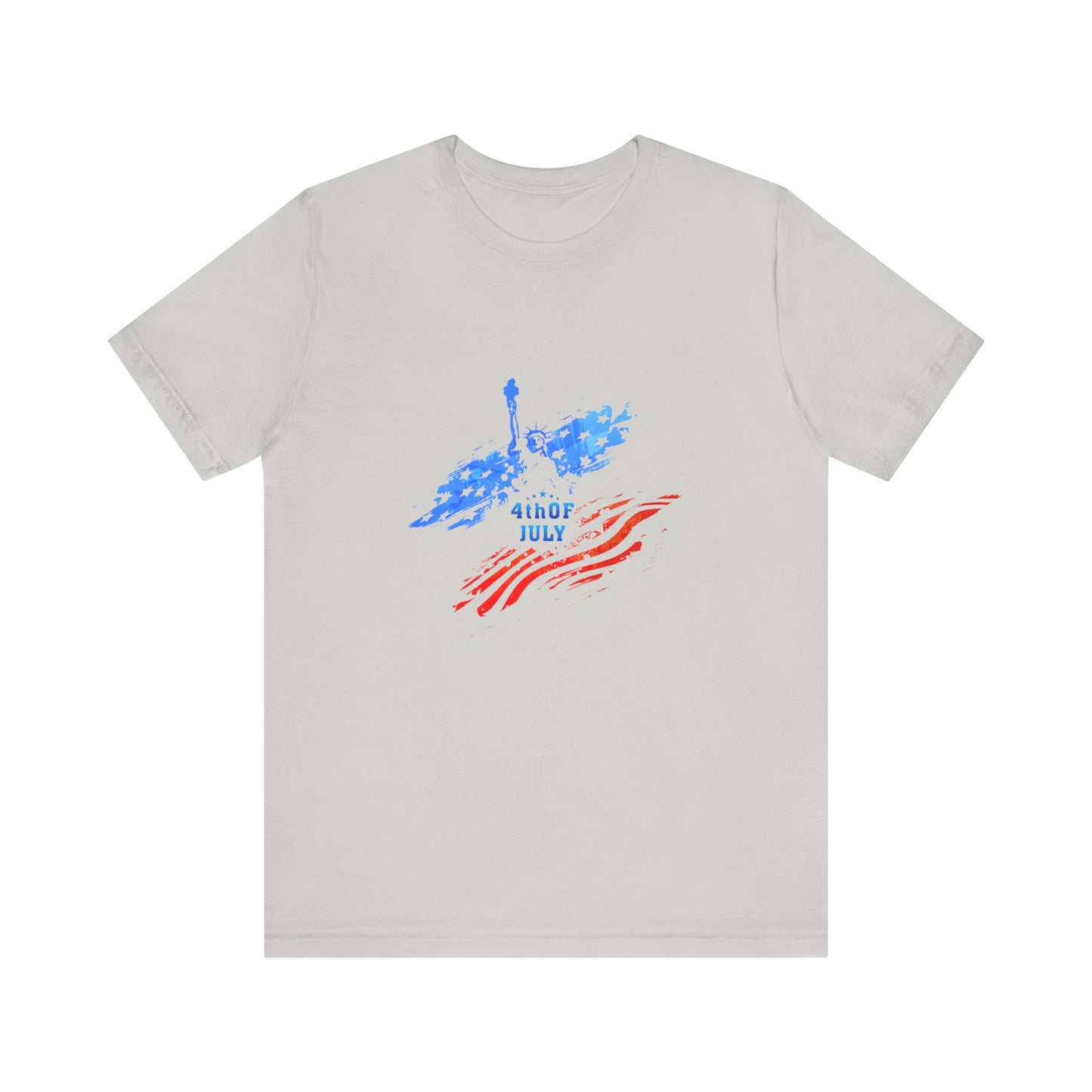 Independence Day 4th of July Unisex Jersey Short Sleeve Tee