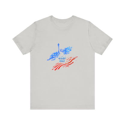 Independence Day 4th of July Unisex Jersey Short Sleeve Tee