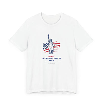 Independence Day 4th of July  Unisex Jersey Short Sleeve Tee