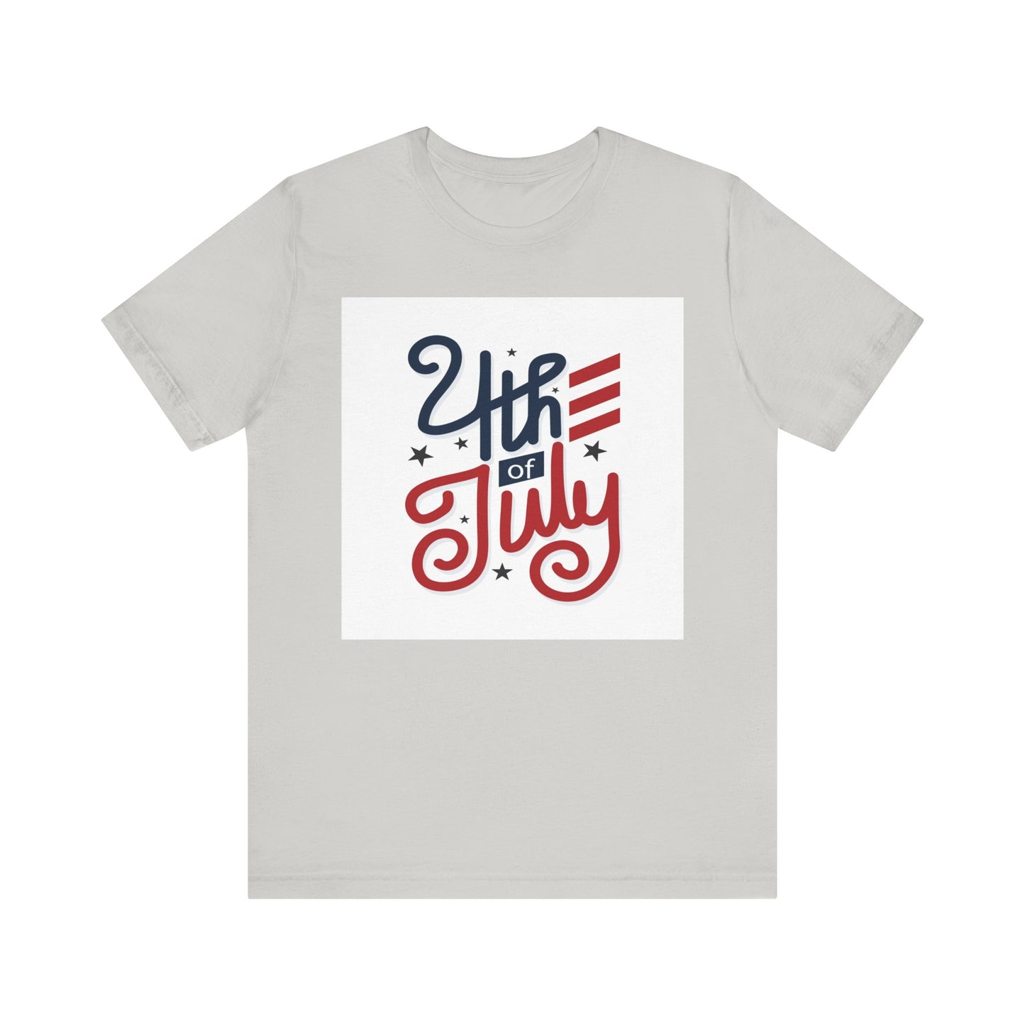 Independence Day 4th of July  Unisex Jersey Short Sleeve Tee