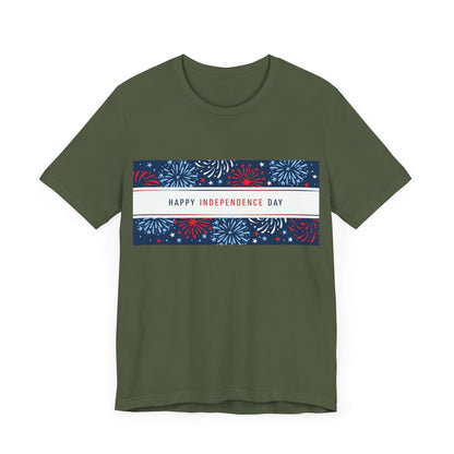 Independence Day 4th of July Unisex Jersey Short Sleeve Tee