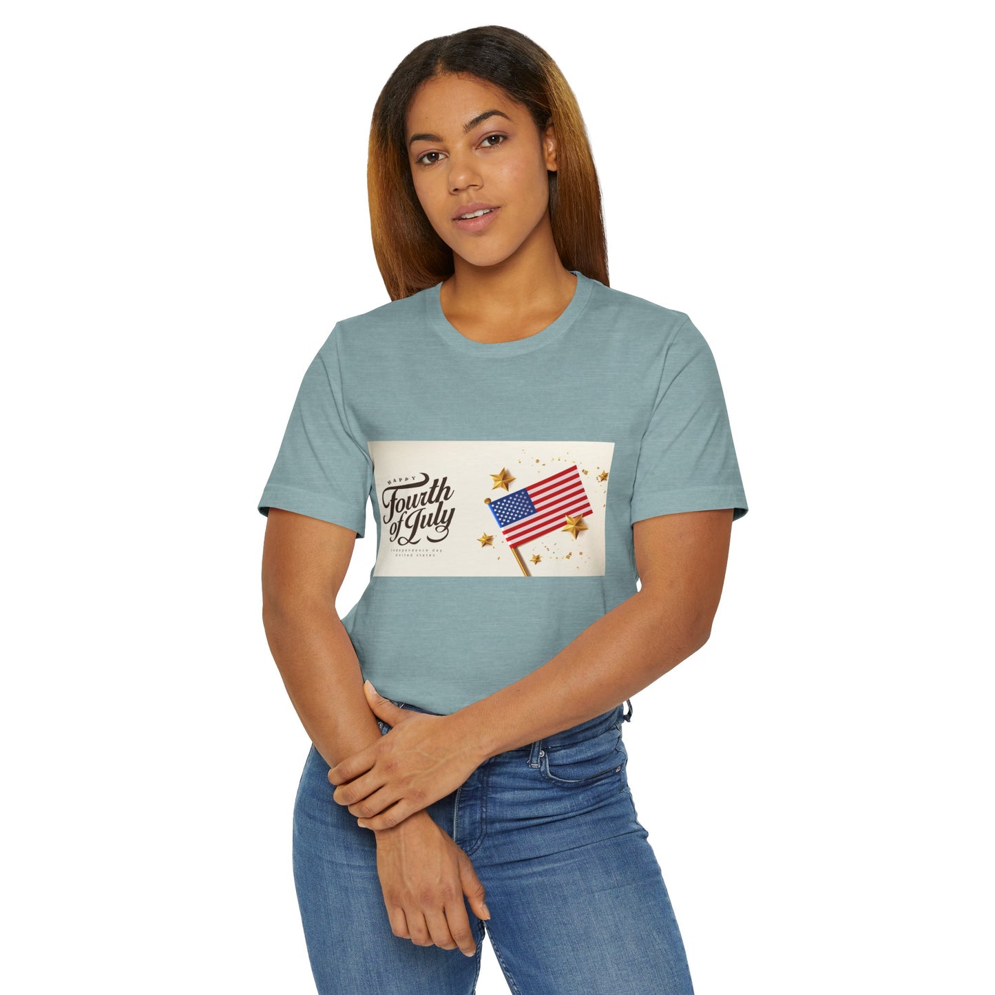 Independence Day 4th of July  Unisex Jersey T-Shirt