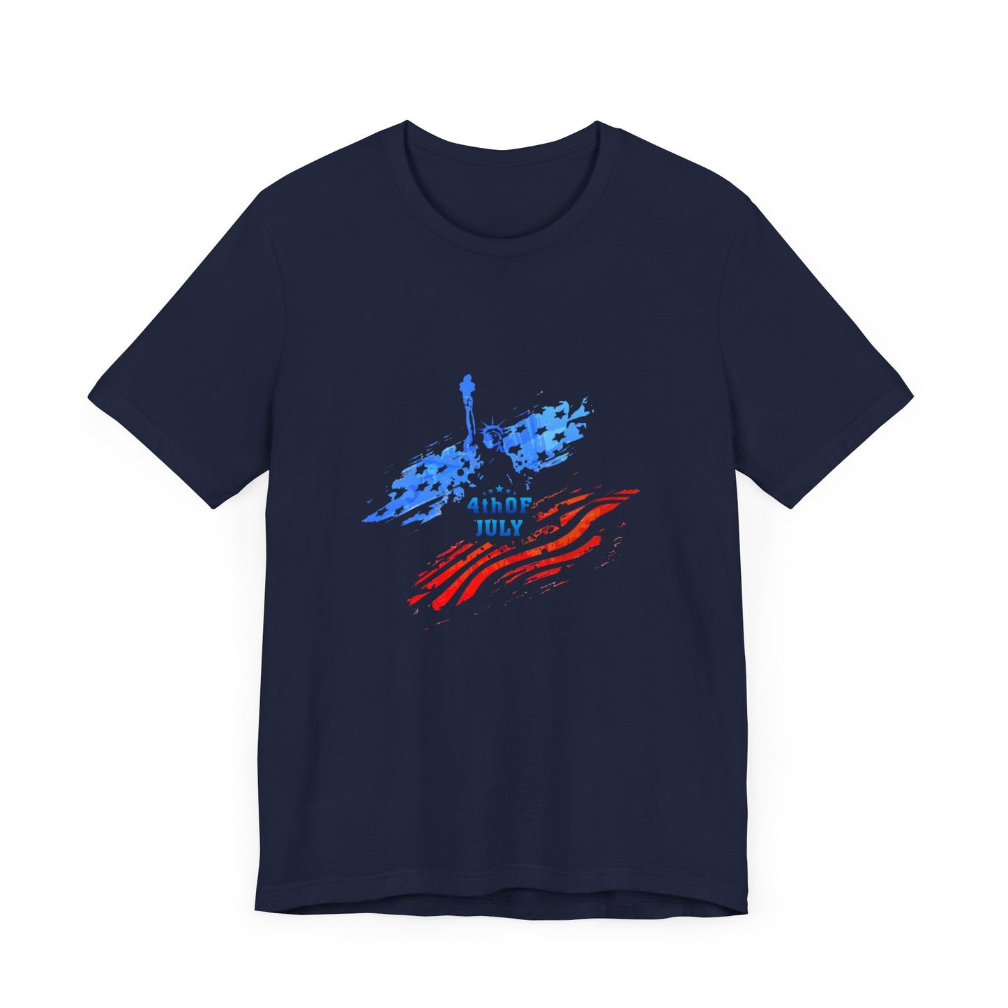 Independence Day 4th of July Unisex Jersey Short Sleeve Tee