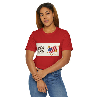 Independence Day 4th of July  Unisex Jersey T-Shirt