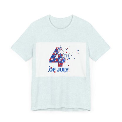 Independence Day 4th of July  Unisex Jersey Short Sleeve Tee