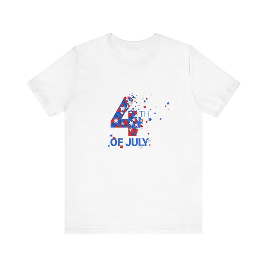 Independence Day 4th of July  Unisex Jersey Short Sleeve Tee