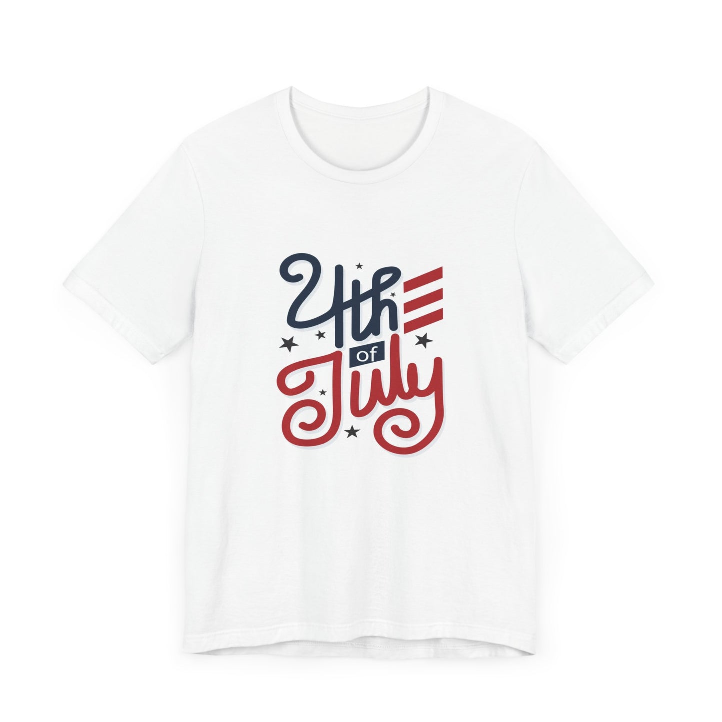 Independence Day 4th of July  Unisex Jersey Short Sleeve Tee