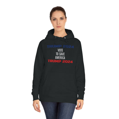 TRUMP 2024  Unisex Fleece Hoodie