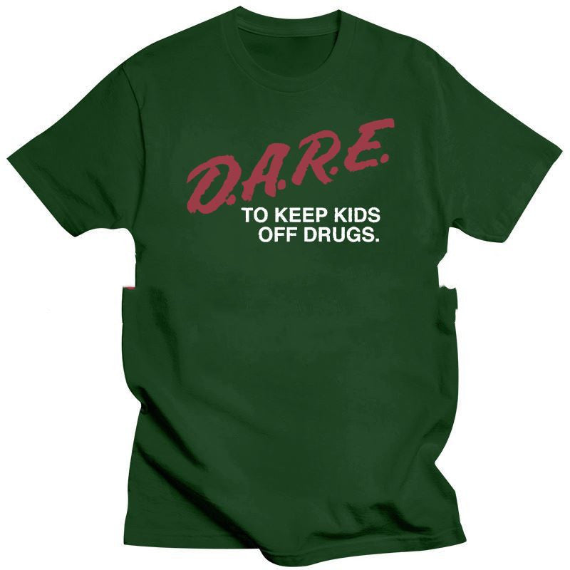 Letter DARE Men's And Women's T-shirts