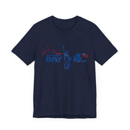 Independence Day 4th of July  Unisex Jersey Short Sleeve Tee