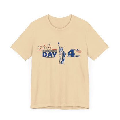 Independence Day 4th of July  Unisex Jersey Short Sleeve Tee