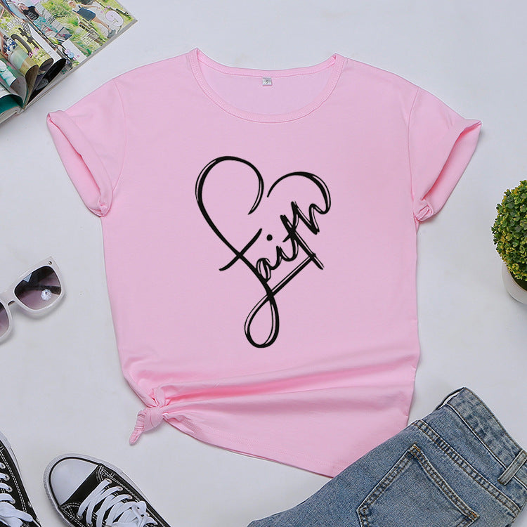 Faith Monogrammed T-shirt