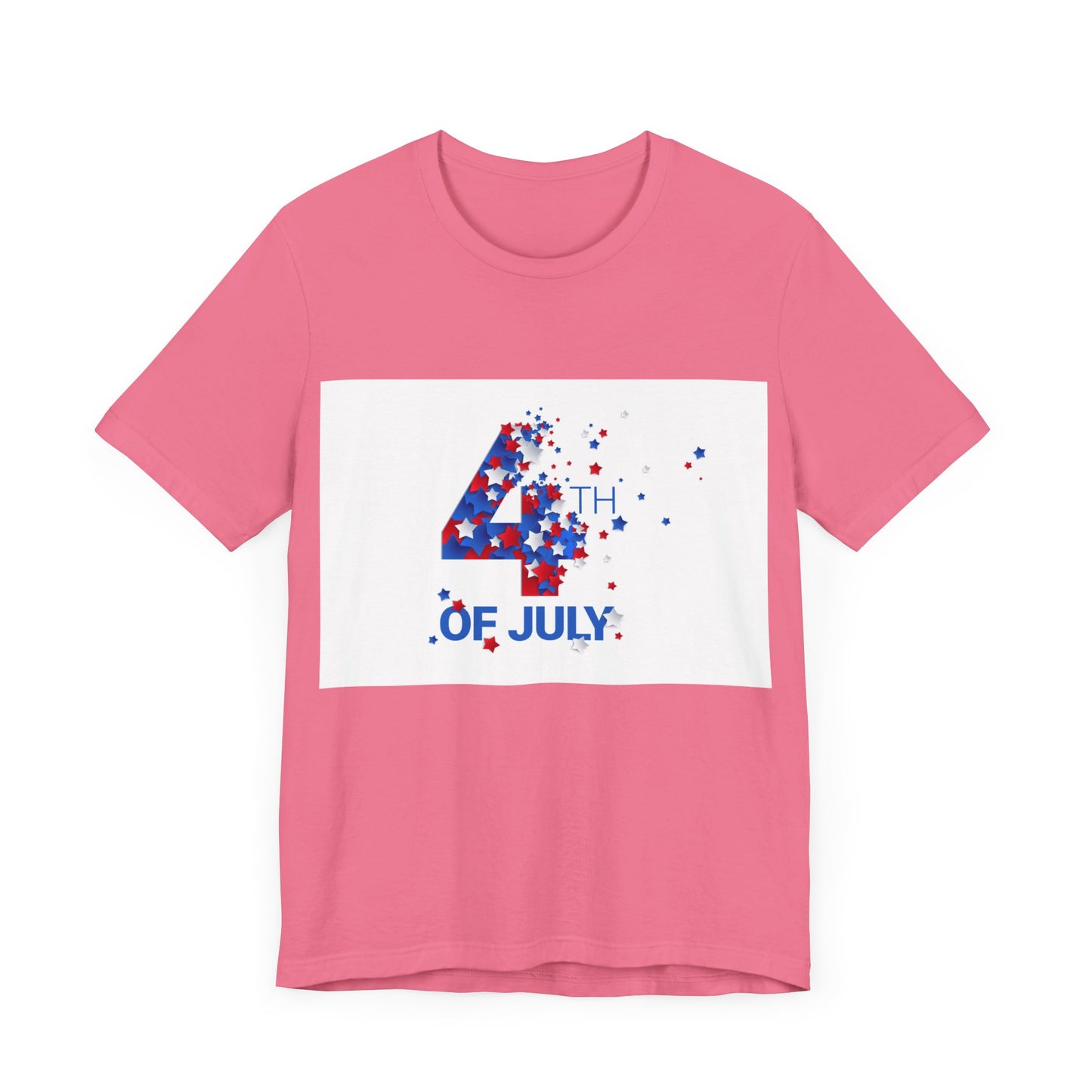 Independence Day 4th of July  Unisex Jersey Short Sleeve Tee