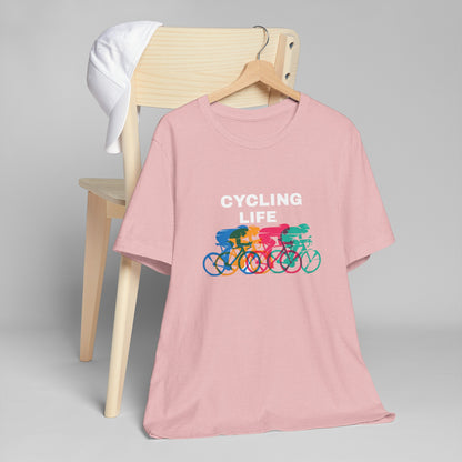 Cycling Life  Unisex Jersey T-Shirt