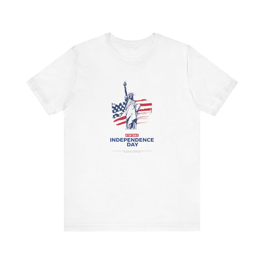 Independence Day 4th of July  Unisex Jersey Short Sleeve Tee