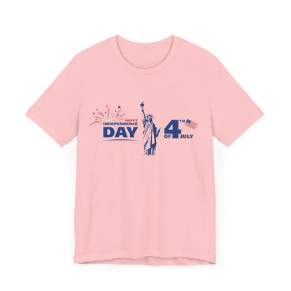 Independence Day 4th of July  Unisex Jersey Short Sleeve Tee