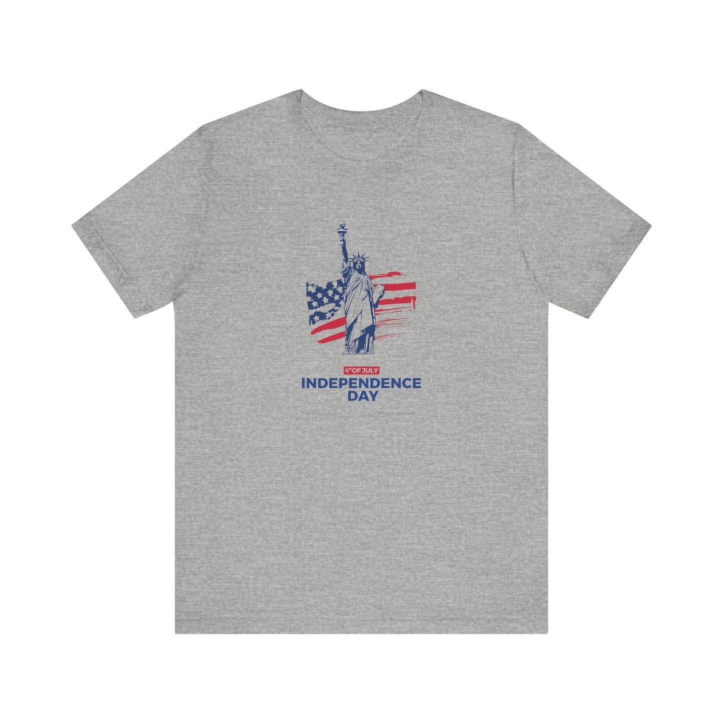 Independence Day 4th of July  Unisex Jersey Short Sleeve Tee