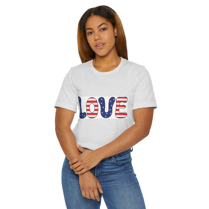 "LOVE" Unisex Jersey T-Shirt