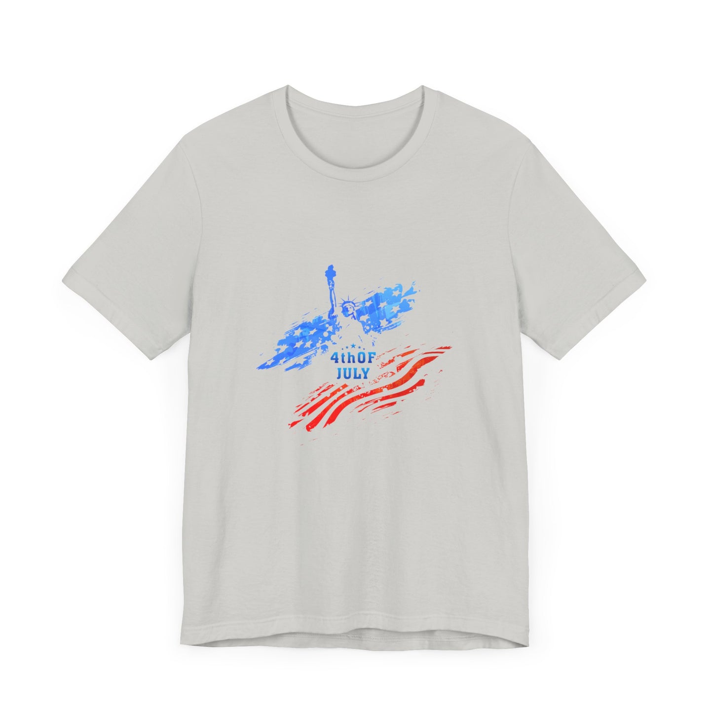 Independence Day 4th of July Unisex Jersey Short Sleeve Tee