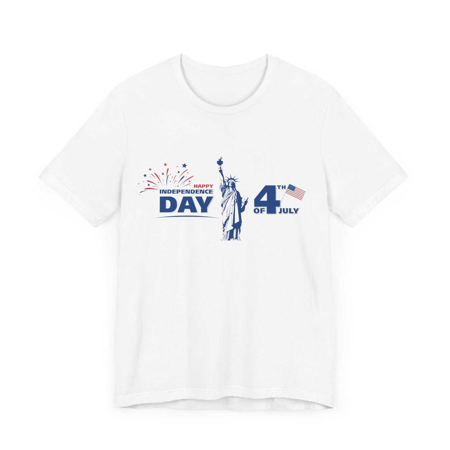 Independence Day 4th of July  Unisex Jersey Short Sleeve Tee