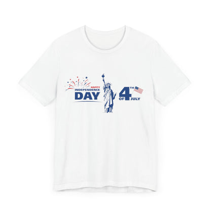 Independence Day 4th of July  Unisex Jersey Short Sleeve Tee