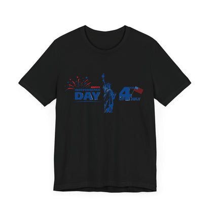 Independence Day 4th of July  Unisex Jersey Short Sleeve Tee