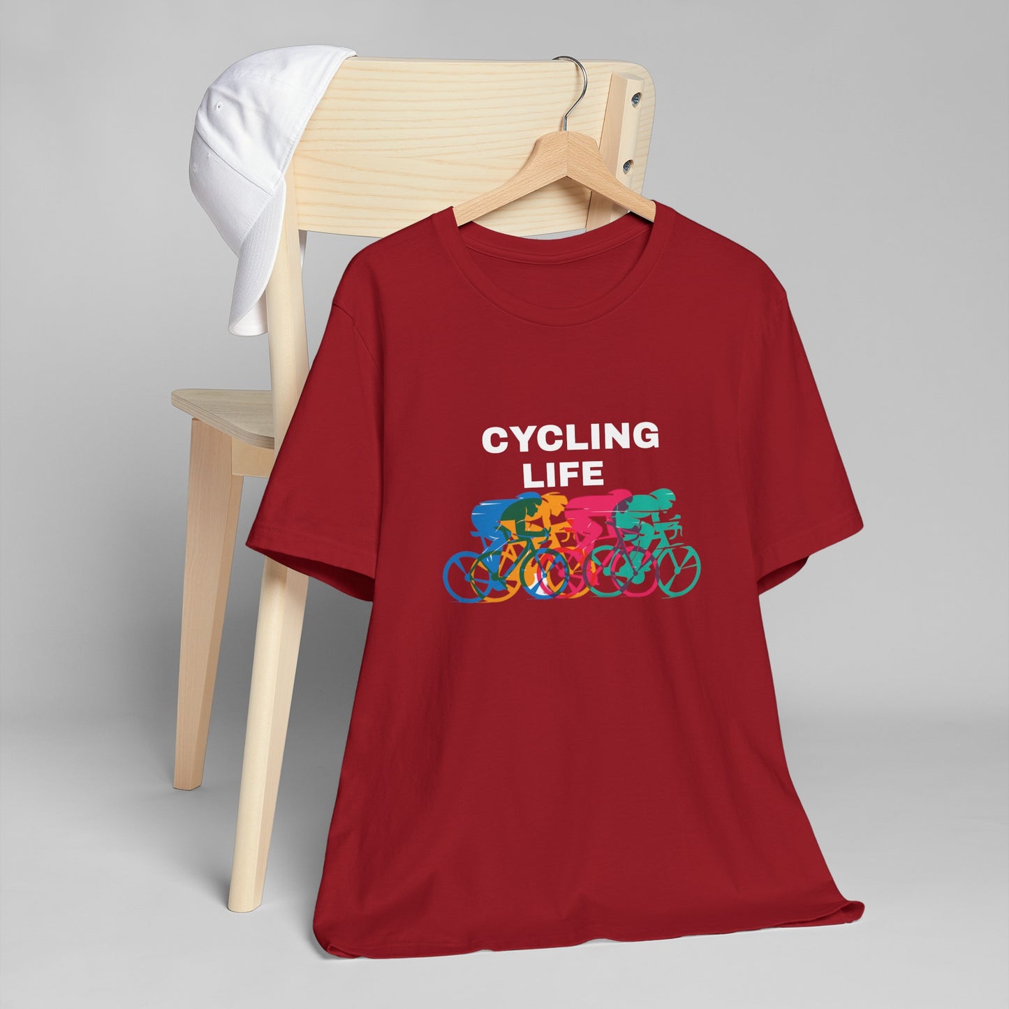 Cycling Life  Unisex Jersey T-Shirt