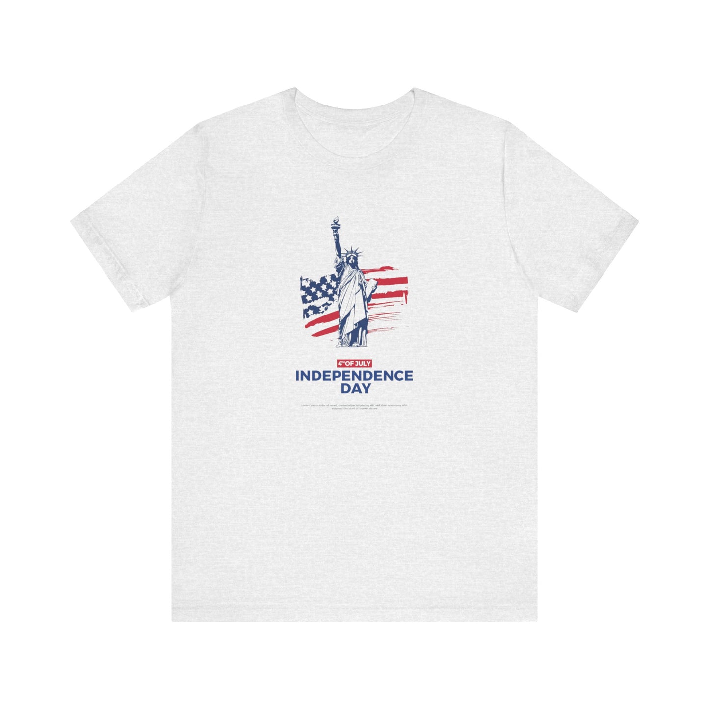 Independence Day 4th of July  Unisex Jersey Short Sleeve Tee