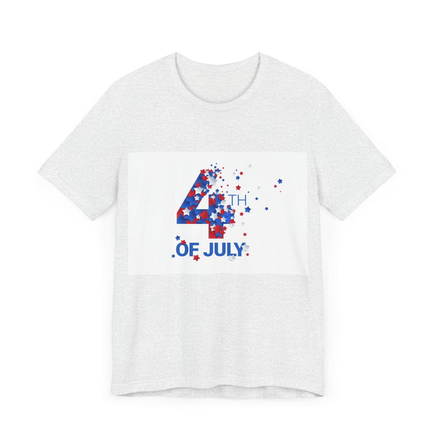 Independence Day 4th of July  Unisex Jersey Short Sleeve Tee