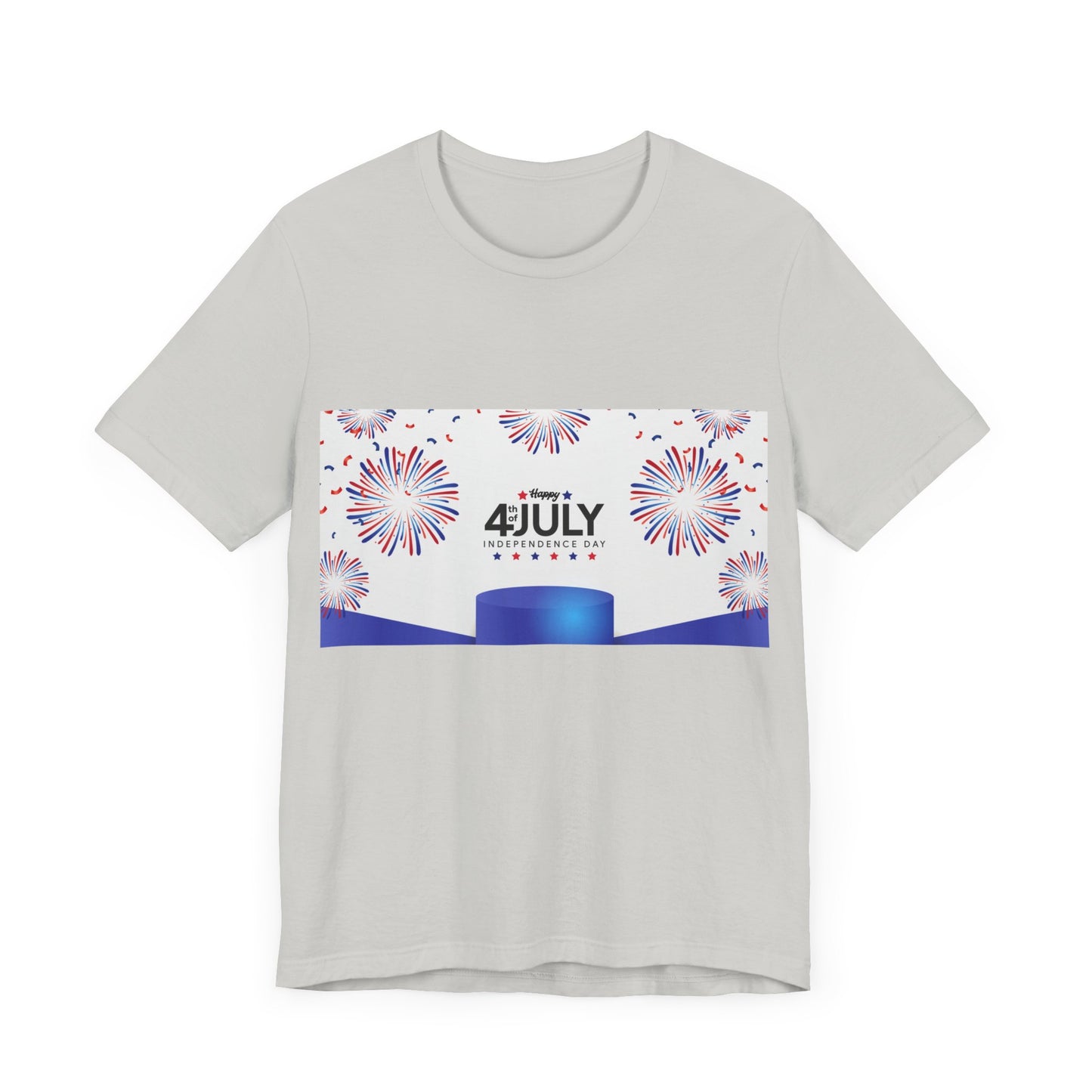 Independence Day 4th of July  Unisex Jersey Short Sleeve Tee