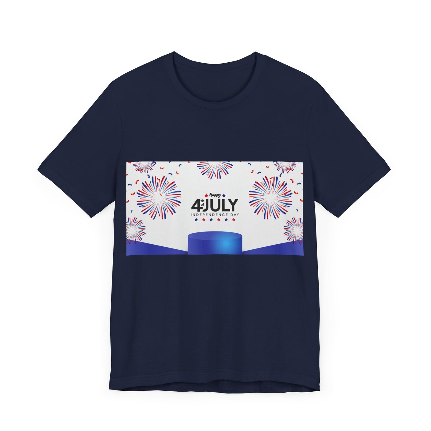 Independence Day 4th of July  Unisex Jersey Short Sleeve Tee