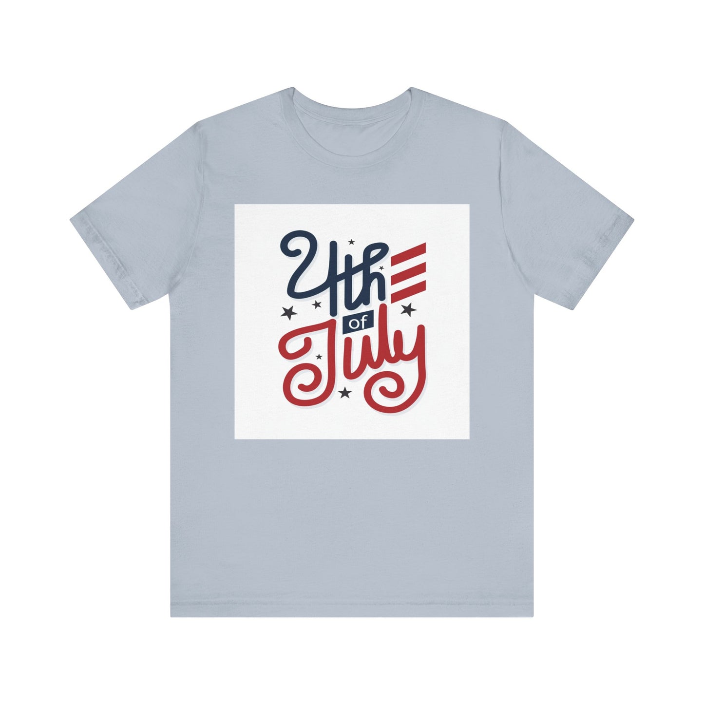 Independence Day 4th of July  Unisex Jersey Short Sleeve Tee