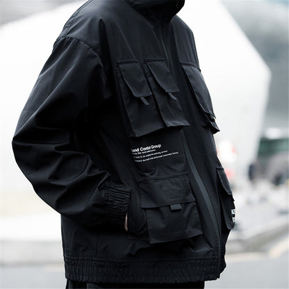 Multi-pocket tactical jacket