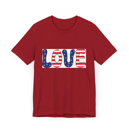 "LOVE" Unisex Jersey T-Shirt