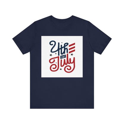 Independence Day 4th of July  Unisex Jersey Short Sleeve Tee