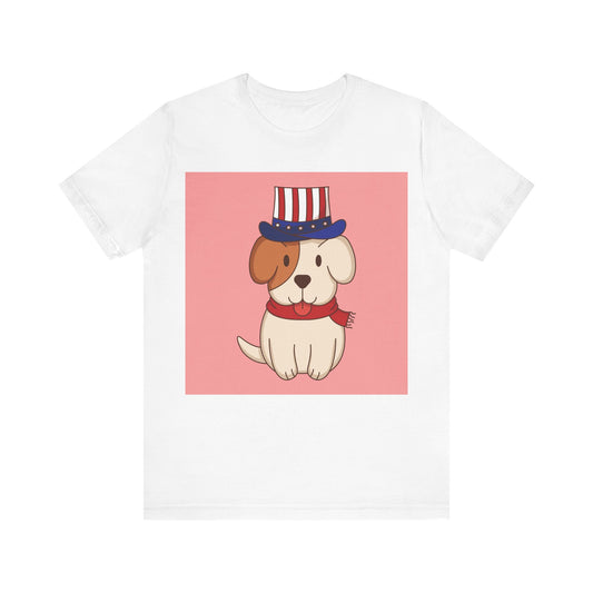 Independence Day 4th of July  Unisex Jersey Short Sleeve Tee