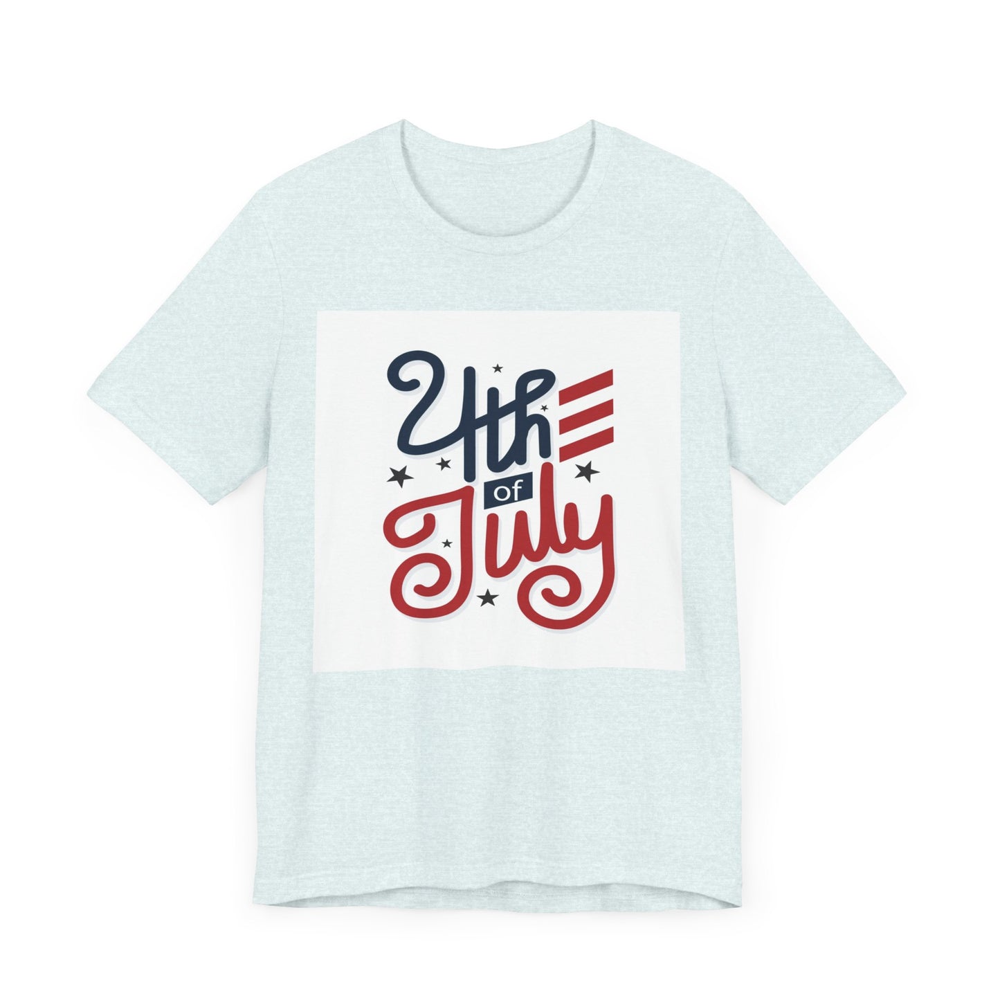 Independence Day 4th of July  Unisex Jersey Short Sleeve Tee