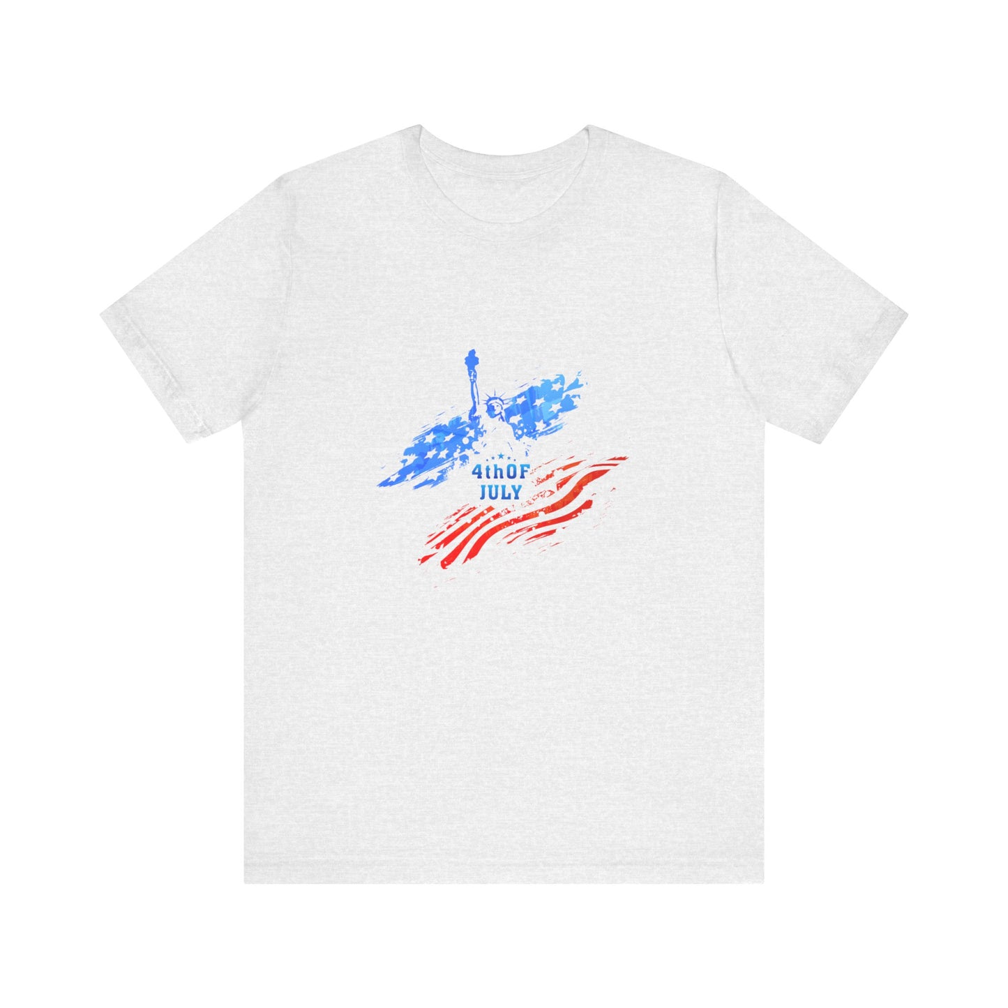 Independence Day 4th of July Unisex Jersey Short Sleeve Tee