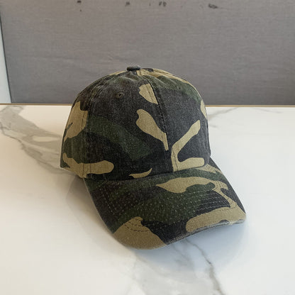 Camouflage Peaked Cap Cotton Versatile Casual